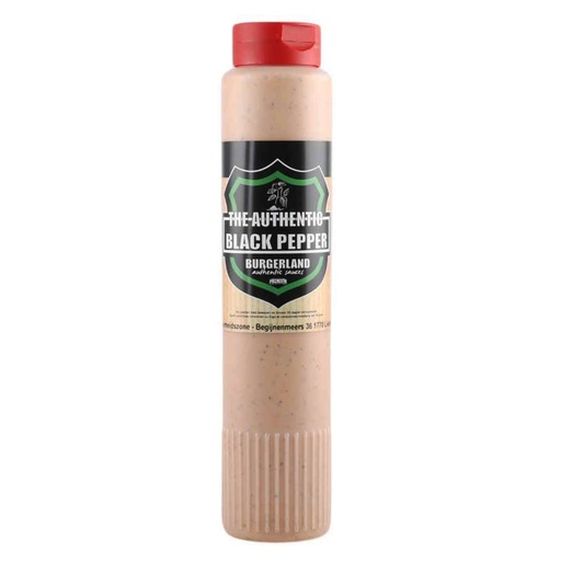 [7013] Black Pepper Sauce Burgerland Tube 1 L