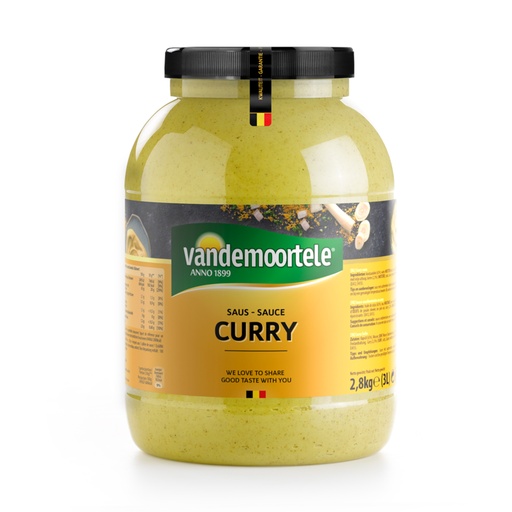 [3634] Curry Vandemoortele Pet 3 L