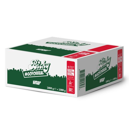 [0002] Bicky Wrap 18 x 100 gr
