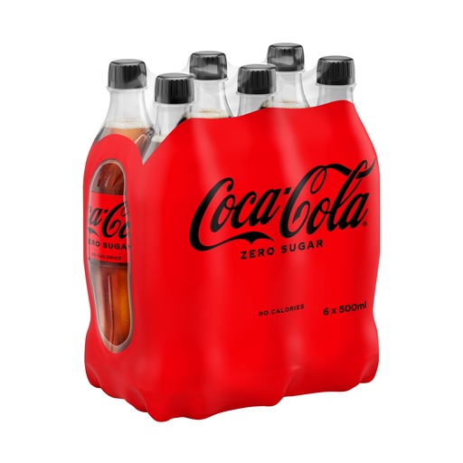 [5077B] Coca Cola Zero 4 x 6 x 50 cl