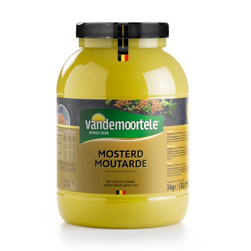 [3635] Moutarde Vandemoortele 3 L