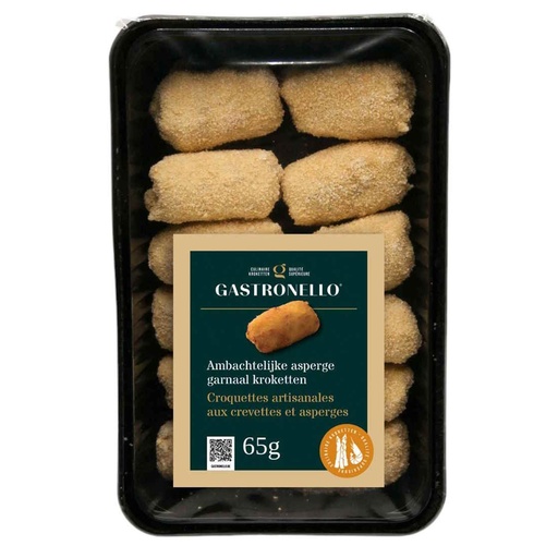 [0927] Croquette Asperge/Crevette Gastronello 12 x 65 gr
