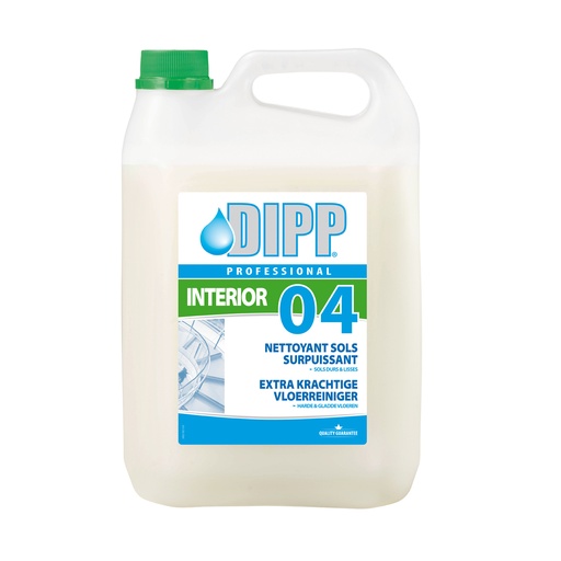 [4910] Nettoyant Sols Surpuissant Dipp (4) 5 L