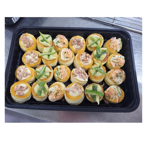 [19127] Amuse Bouches Rond Sadie Toast 24 pcs