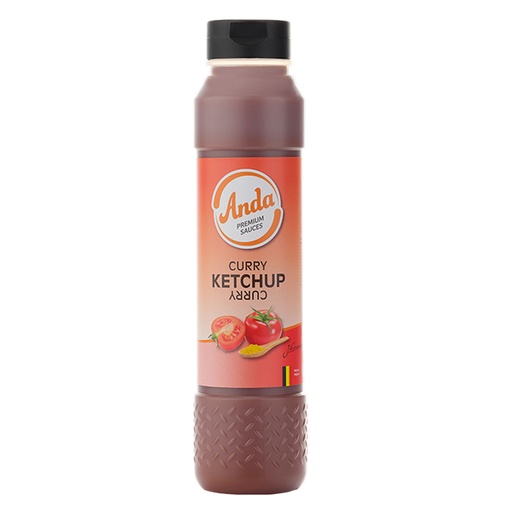 [6982] Curry Ketchup Anda Tube 1 L