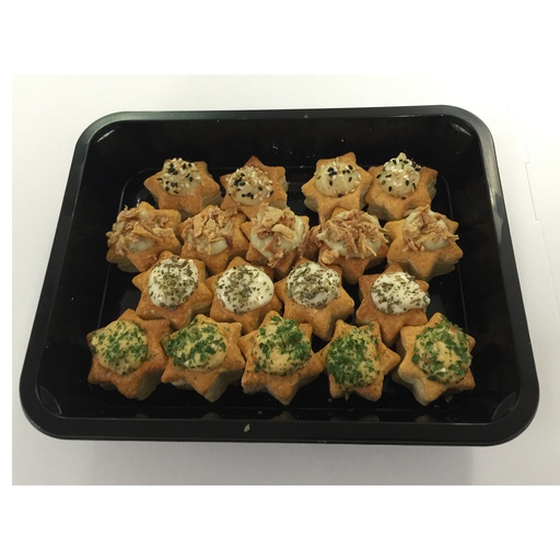 [19126] Mini Kerststerretje Sadie Toast 18 st