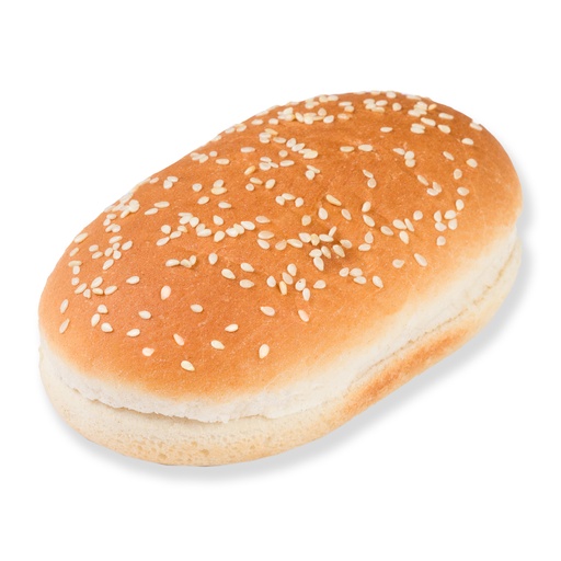 [8545] 5385 Pain Hamburger Sésam Ovale Pastridor 48 x 67 gr