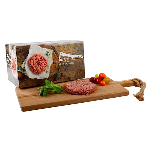 [8201] Beefburger Pure Premium Burgerland 36 x 125 gr