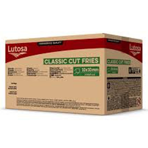 [19283] Frites 10/10 mm Lutosa 4x2.5 Kg