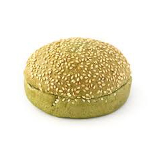 [8609] 2629 Vegan Hamburger Bun Spinach Presliced Diversi Food  35 x 95 gr