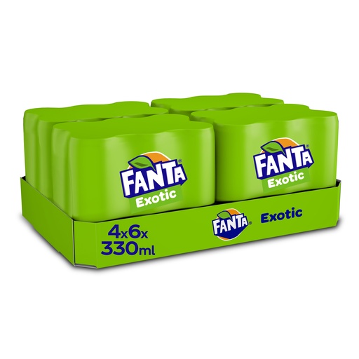 [5035] Fanta Exotic Can 24 x 33 cl