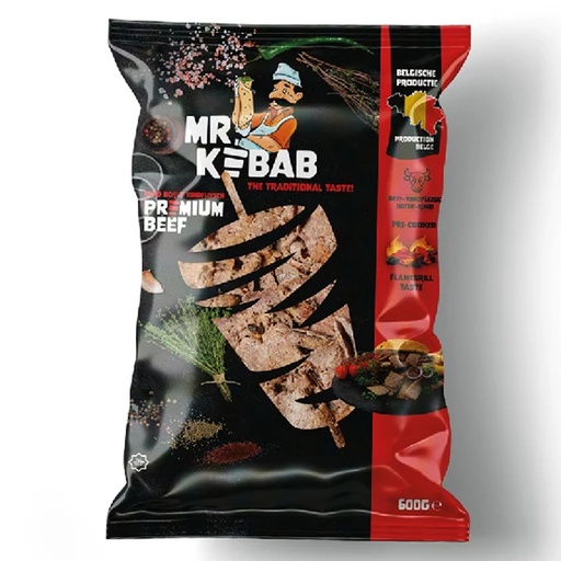 [1720] Kebab Premium Beef Runds Mr Kebab 1 kg