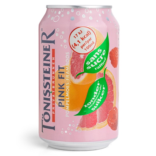 [8463] Tonissteiner Pink Fit Blik 24 x 33 cl