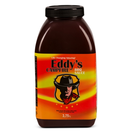 [7955] LA1711.2 Eddy's Campfire BBQ Sauce La Streetfood 3,75 L