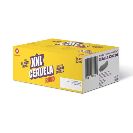[0112] Cervela Rouge XXL Vanreusel 6 x 4 x 200 gr 