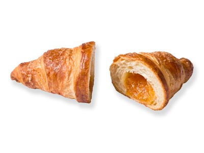 [18555] 25464 Croissant Délice abricot Pastridor 48 x 95 gr