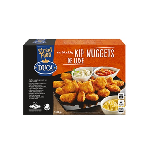 [W3386] Nuggets De Poulet De Luxe Duca 60 x 25 gr