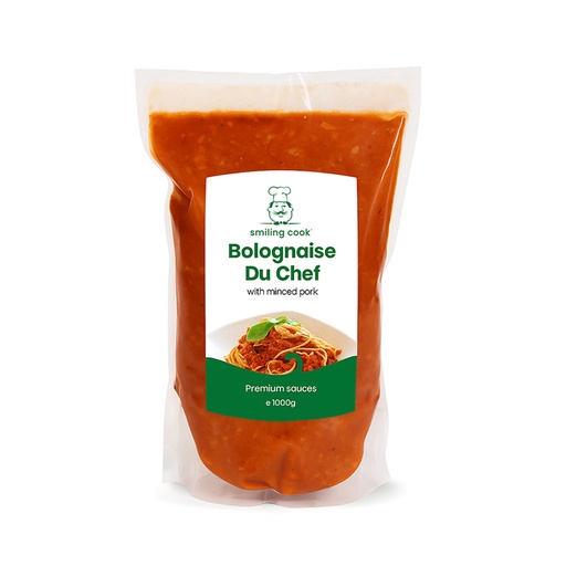 [7632] H38 Sauce Bolognaise Chef Smiling Cook 1 kg