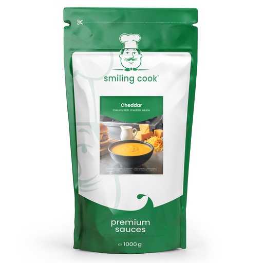 [7599] Sauce Cheddar Smiling Cook 1 kg