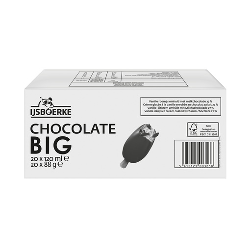 [9034] Big Chocolate 20 x 120 ml