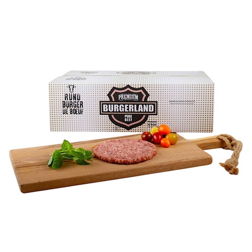 [8200] Beefburger  100 gr Maxi Rond  Burgerland 54 x 100 gr