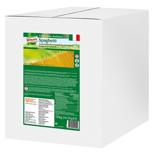 [19308] Spaghetti Stable à la Cuisson Knorr 4 x 3 kg