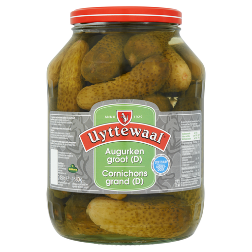[7061] Cornichons Extra Grands Uyttewaal Bocal 2,45 L
