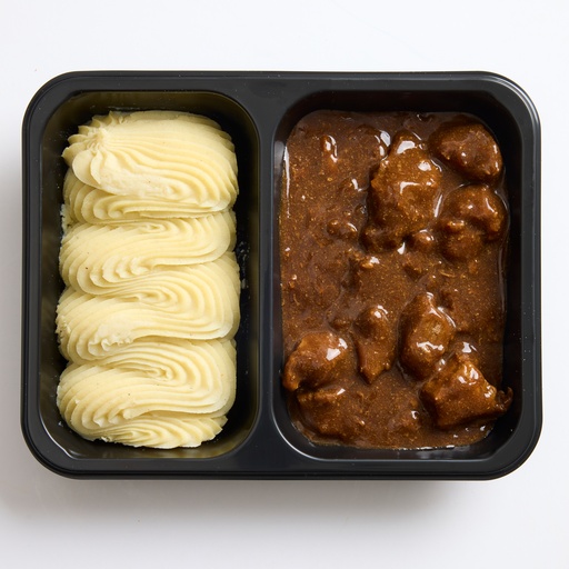 [2418] Carbonade Saint Bernardus avec Puree 500 gr
