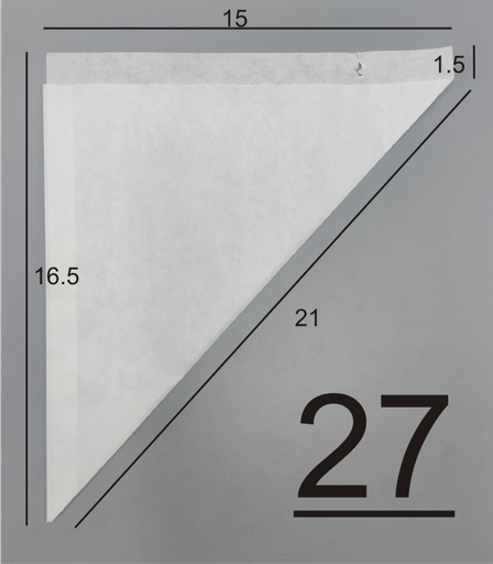 [4536] Sachets Cornets Nr 27   1000 pcs