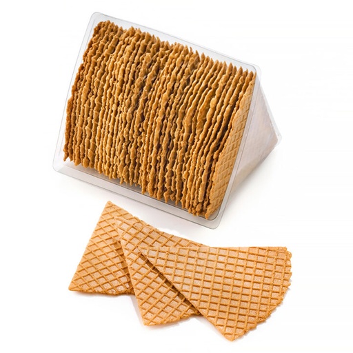 [18886] Ijskoek Waaier Artisanaal Flowpack DV-Foods 36 st