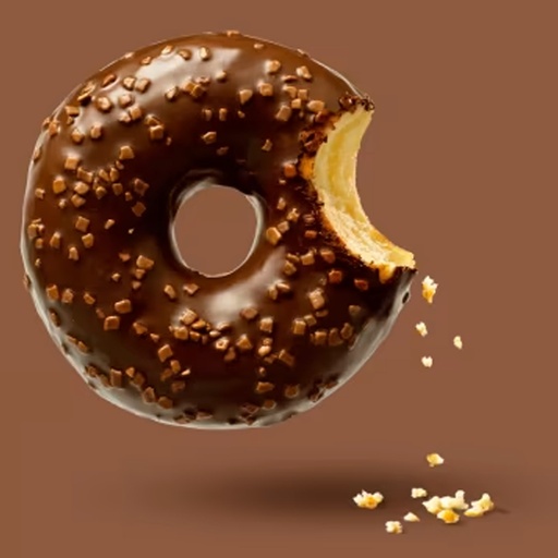 [8516] 4841 Donut Choc Almighty La Lorraine 48 x 56 gr