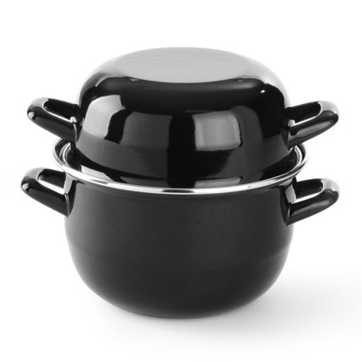 [PR/05876] Pot de Moules Noir 20 cm - 2 kg / 3,25 l