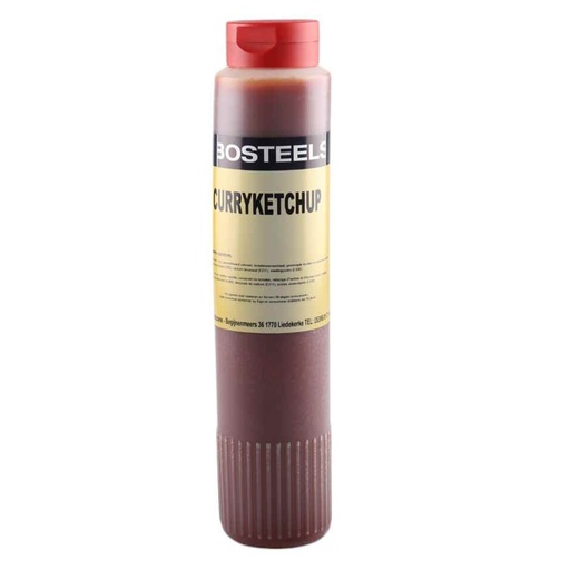 [18839] Curry Ketchup Tube Bosteels 1 L