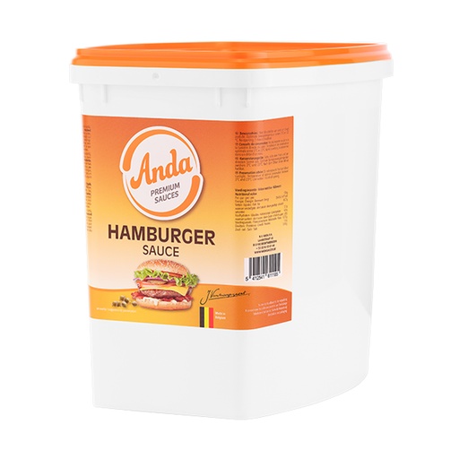 [6972] Hamburger Anda Box 5 L