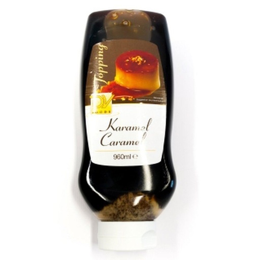 [W1532] Sauce Caramel Topping DV Foods 960 ml