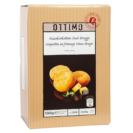 [1263] Croquette Fromage Vieux-Brugge Ottimo 24 x 65 gr