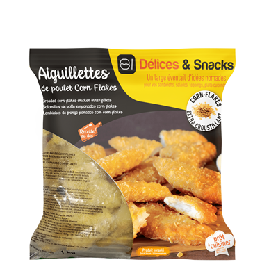 [PR/09663] Aiguillettes de Poulet Crispy Délices & Snacks 1 kg