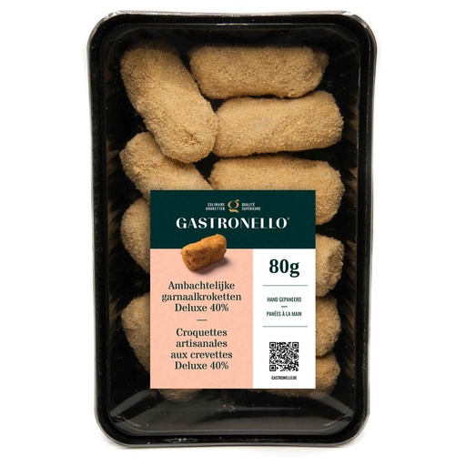 [0900] Croquettes de Crevettes Deluxe Gastronello 10 x 80 gr