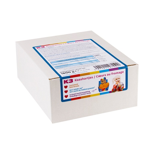 [PR/10171] K3 Coeurs au Fromage Ovi 25 x 3 x 24 gr