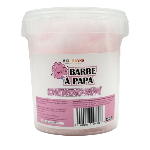 [PR/10304] Barbe à Papa Chewing Gum Bel'Gians 35 gr