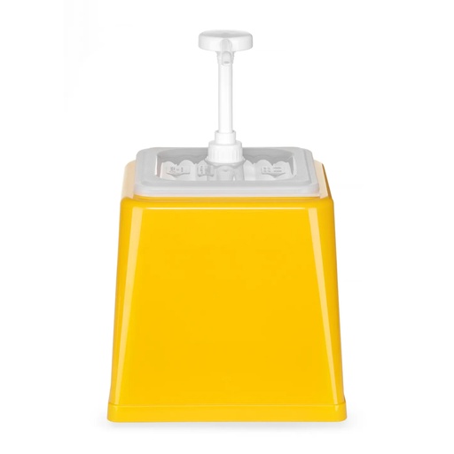 [PR/10317] 203528 Distributeur de sauce avec pompe - Jaune - Hendi