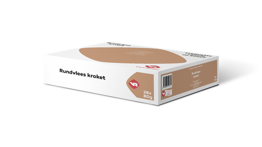 [PR/10362] Croquette Viande de Boeuf Vanreusel 28 x 80 gr