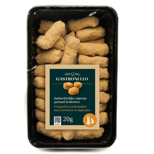 [0911] Croquette Asperge Crevette Gastronello 60 x 20 gr