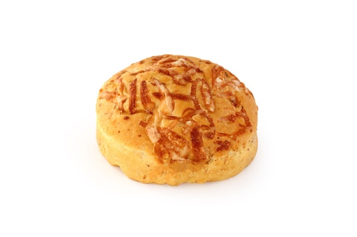 [PR/10817] 2443 Pain Hamburger Emmental, Lard & Oignon Diversi Foods 60 x 100 gr