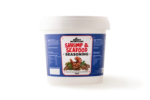 [PR/10836] LA475 Shrimp & Seafood Seasoning Smoky Mountains 600 gr