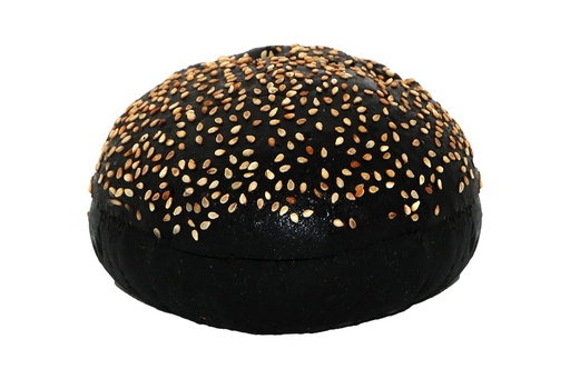 [7467] Pain Hamburger Black Sésame Foster Fast Food 28 x 85 gr