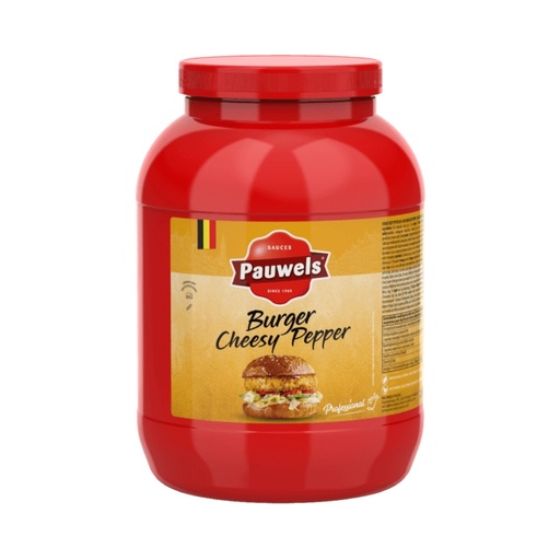 [PR/13985] Burger Cheesy Poivre Pauwels Pet 3 L