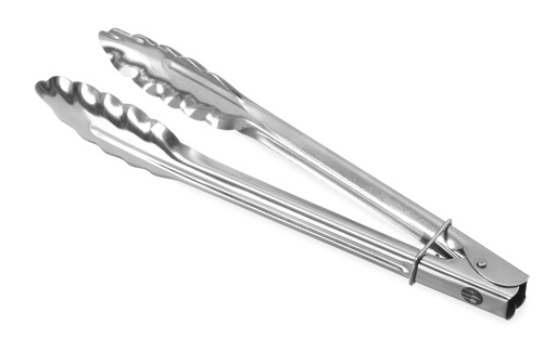 [10011] 171806 Pince à Salade Inox 310mm avec Clip de Fermeture 1 pc