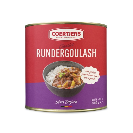 [3116] Goulash Boeuf Coertjens 2,7 kg