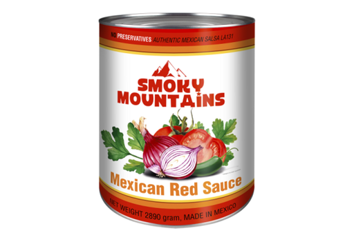 [17924] LA131 Mexican Red Sauce Smoky Mountains 2,89 kg